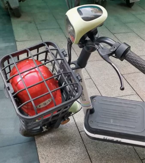 转让:九成新哈啰棒途电动车,前后液压减震,...