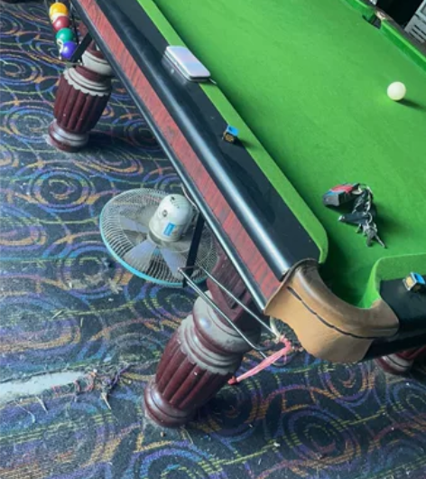 台球桌，台湾佑林胶条，木库 感兴趣的话点“...