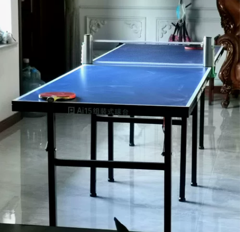 AI 15拼接乒乓球台，半张正规乒乓球台尺...