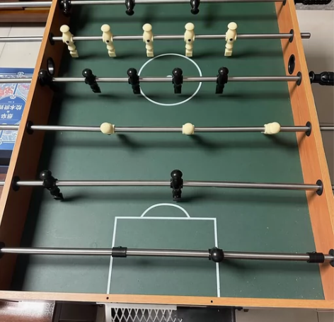 购买自京东。桌面台球、足球、乒乓球，一桌三...