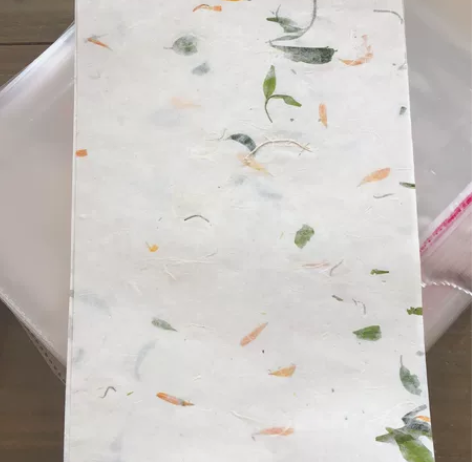 #陆文房四宝#花草信笺宣纸小楷半生熟古风 ...