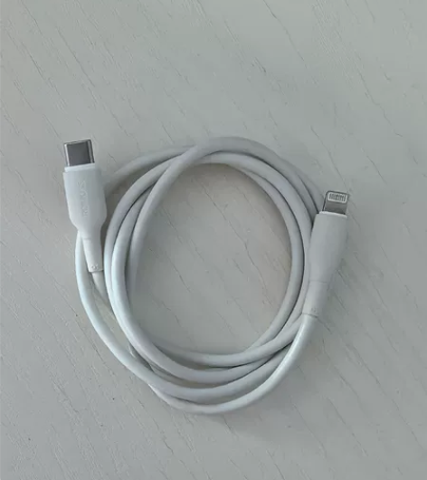 罗马仕数据线1m长 苹果可用 九成新 换手...