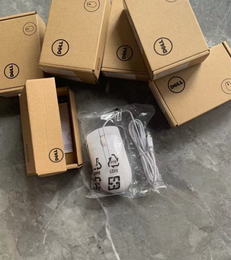 出2000个戴尔全新原装MS116白色有线...