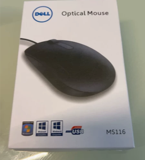 戴尔全新原装正品MS116鼠，99新 戴尔...