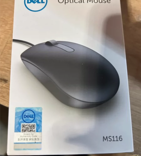 戴尔 MS116 鼠标有线 商务办公经典...
