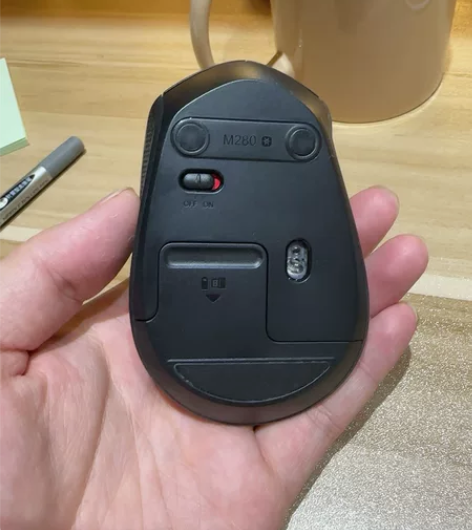 罗技静音鼠标M330+ 99新，国行版几乎...