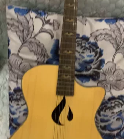 #吉他 民谣吉他 音质很好但闲置了有更换的...