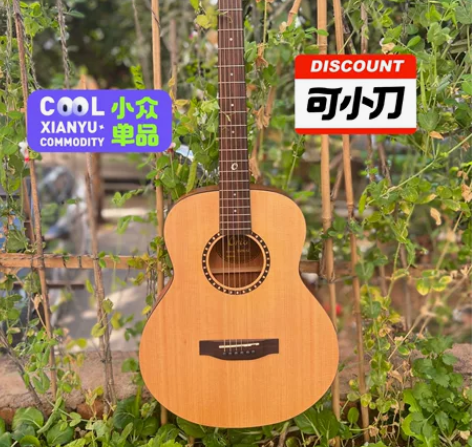 【全新旅行吉他】面单民谣 面板:云杉单板 ...