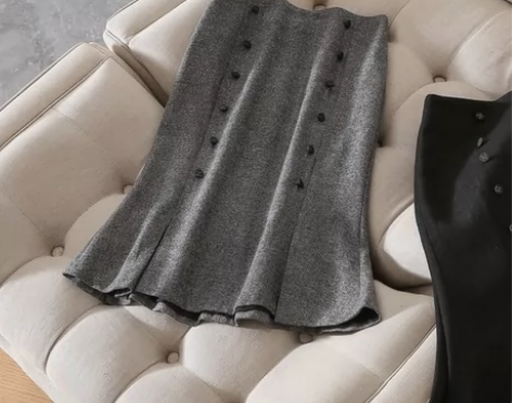 立体裁剪的版型!上身岂止一个好字!高腰人字...