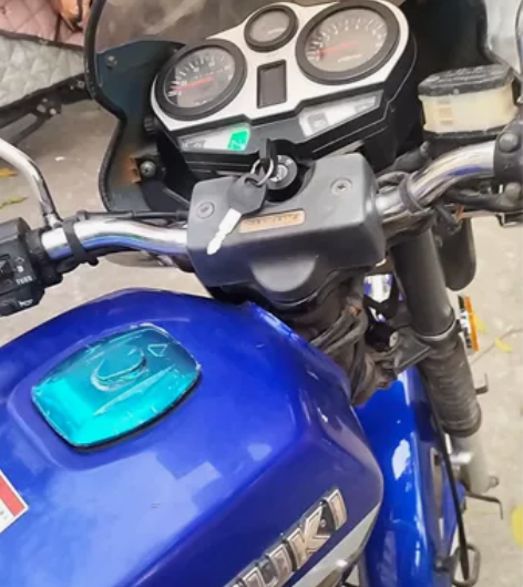 铃木钻豹125和新车动力一样，二手物品难免...