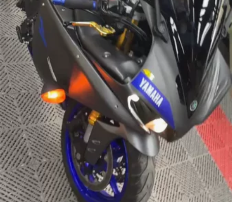 雅马哈R1天蝎排气钛合金中段天蝎尾段，尾段...