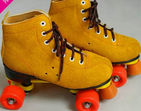 [转卖]成人双排溜冰鞋 男女花样四轮耐磨 ...