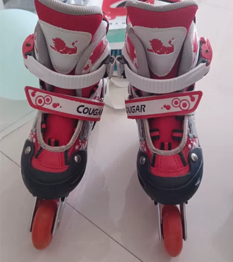美洲狮儿童轮滑鞋旱冰鞋，s（30-33）1...