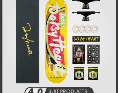 DBH滑板初学者成人儿童男女生青少年刷街四...