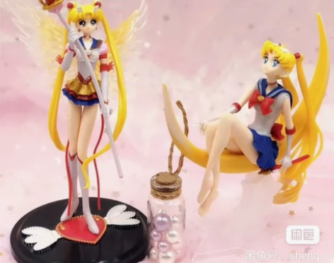 少女战士水冰月唯美生日礼物二次元手办装饰公...