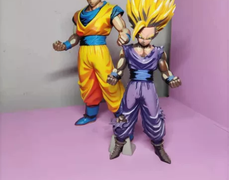 漫画色孙悟空 孙悟饭 贝吉塔 七龙珠手办 ...