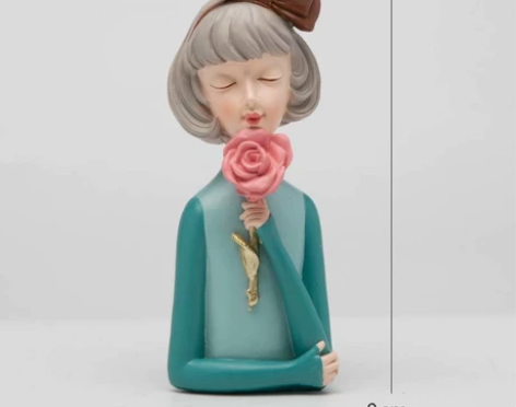 北欧招财猫摆件钥匙收纳盒客厅酒柜茶几玄关门...