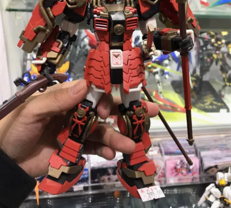 万代高达真武者mg1:100,实体店样品,...