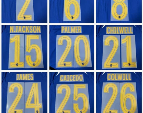 「切尔西23/24主场杯赛字系列」 [钉子...