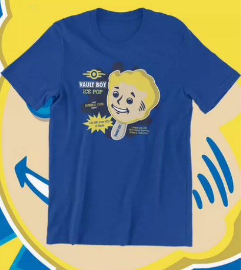 正版辐射周边b社周边海外购入短袖全新 l码...