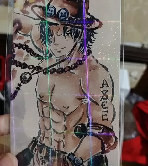 出海贼王艾斯的辐射卡 15不包 买了可以送...