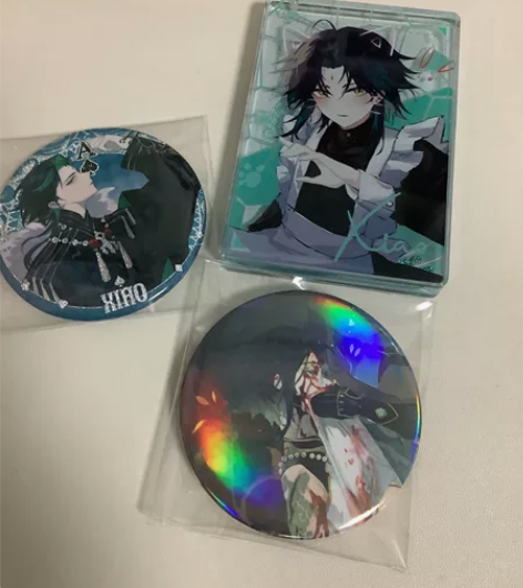 魈同人set包邮（2吧唧?1流麻?2拍立得...