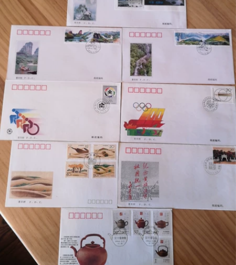 中国集邮总公司1994年首日封六套8枚全“...