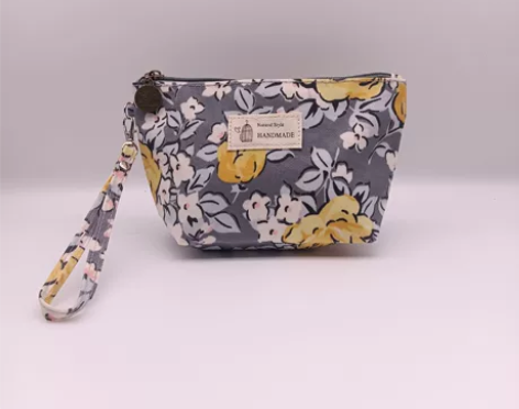 旅行便携手提帆布洗漱包大容量化妆包便携手拿...