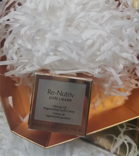 雅诗兰黛白金级花菁萃紧颜精华面霜7ml小样...