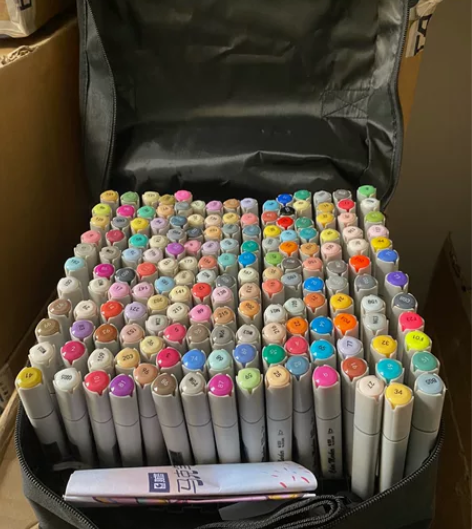 斯塔3212BR软头马克笔套装动漫设计美术...