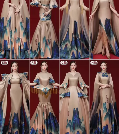 服装设计效果图代画成衣定制 感兴趣的话点“...
