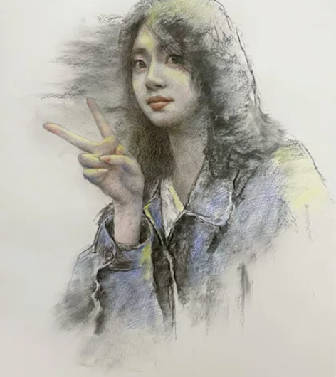 水彩，素描，速写代画，肖像定制 独一无二的...