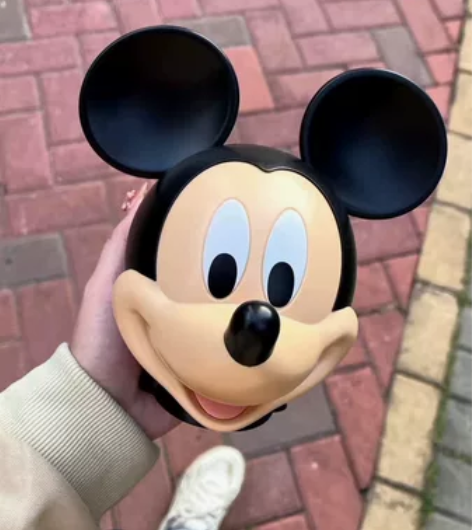 创意米奇头唐老鸭客厅装饰卡通可爱摆件收纳罐...