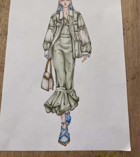 接单中  全网最便宜服装画代画   服装效...