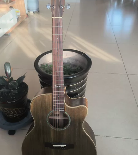 【指弹弹唱】森氏吉他单板型号Times10...