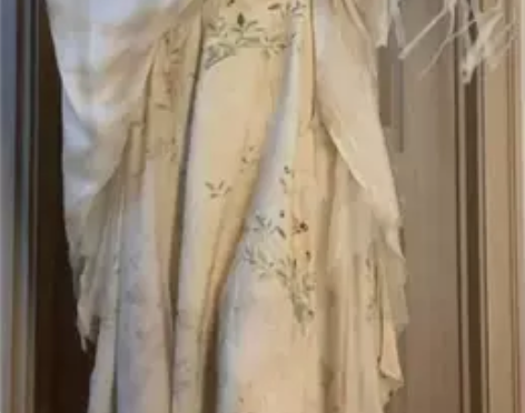 镜花水月 新中式国风挖肩改良拼纱旗袍连衣裙...