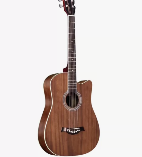 木质音响吉他 二手 有需要的先联系再议价 ...