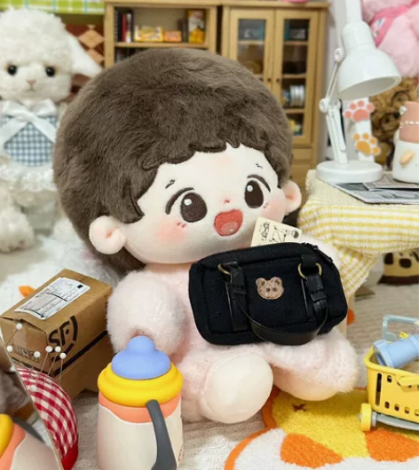 【出】包邮原价出普毛蚕豆有骨20cm棉花娃...