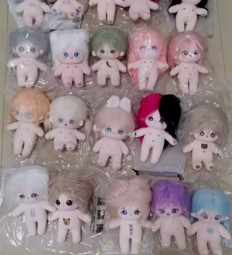 【淡坑出】20cm棉花娃娃 炸毛娃 有的有...