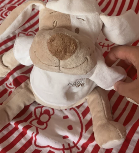 babiage小熊毛绒玩具公仔手偶宝宝安抚...