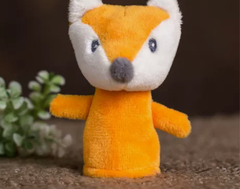 ?猴子狮子熊猪安抚玩偶青蛙手指指偶小公仔幼...