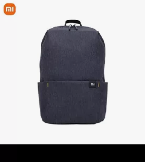 小米背包，10L黑色，极简170克，四级防...
