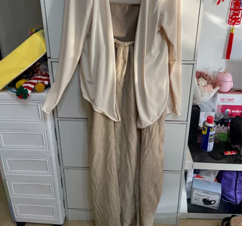 年底大扫除压箱底衣服，大码显瘦性感温柔风套...