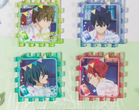 星河动漫 Free！七濑遥 橘真琴 桐岛郁...