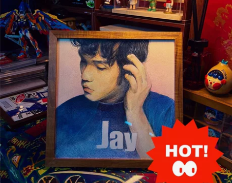 （可定制）手绘彩铅画/代画，可人物，可宠物...