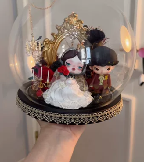 【本人原创代做】永生花泡泡玛特婚礼结婚 结...