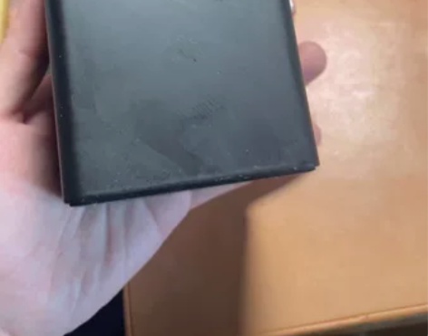 得力8931金属笔筒大号方形笔筒收纳不锈钢...