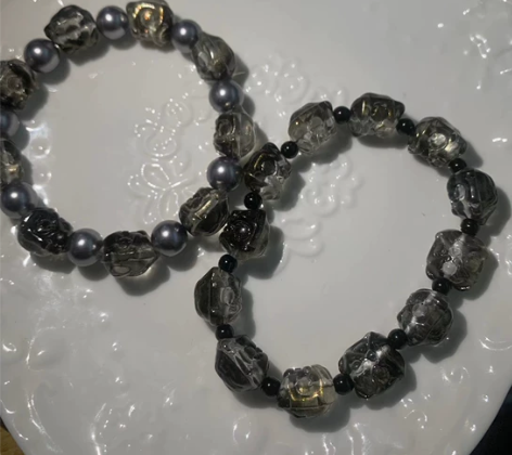 酷酷醒狮手串 不管什么材质的醒狮我都超级爱...