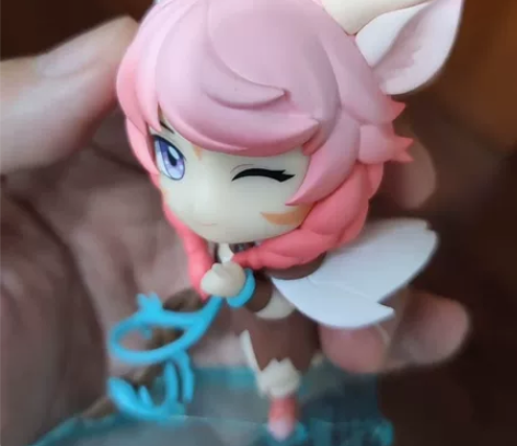 包邮出王者荣耀瑶Q版手办，鹿灵守心手办。 ...