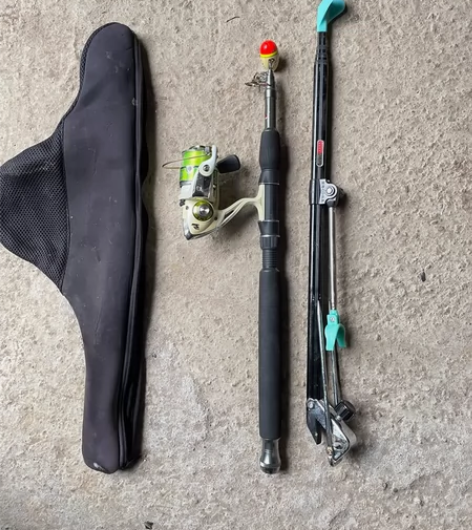 【海明威】海钓竿?支架?钓竿套！欢迎感兴趣...